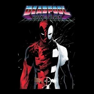 Deadpool 'Back In Black' T Shirt